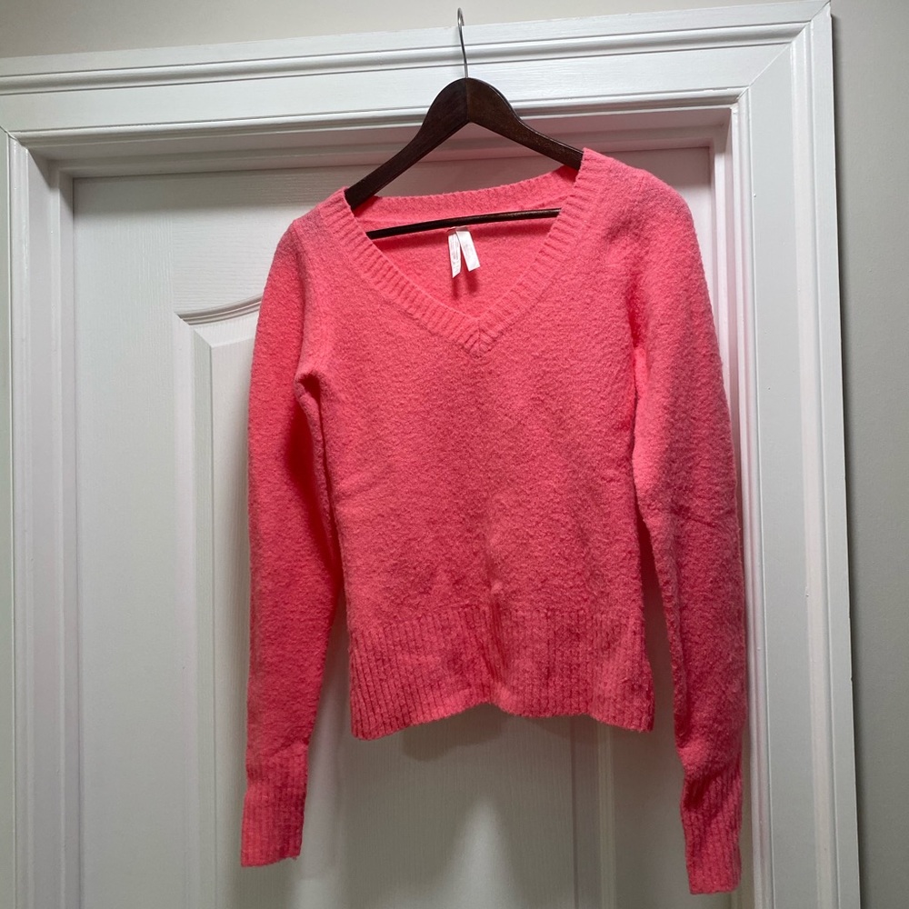 Pink sweater